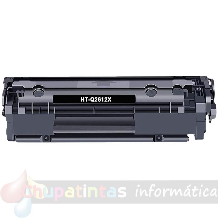 HP Q2612X Negro Cartucho de Tóner Genérico - Reemplaza 12X-1
