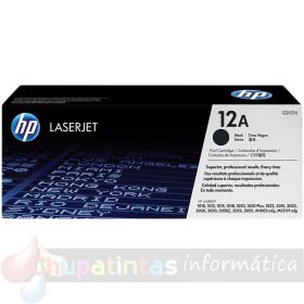 HP Q2612A Negro Cartucho de Tóner Original - 12A-1