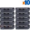 HP Q2612X Negro Pack de 10 Cartuchos de Toner Genericos - Reemplaza 12X