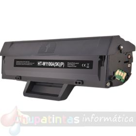 HP W1106A XL Negro Cartucho de Tóner Genérico - Alta Capacidad/Jumbo - Reemplaza 106A