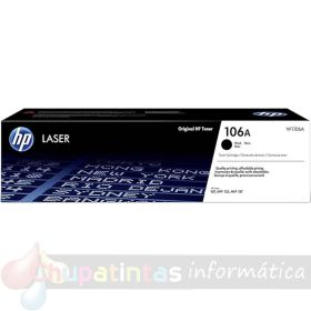 HP W1106A Negro Cartucho de Tóner Original - 106A