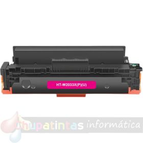 HP W2033X/W2033A Magenta Cartucho de Tóner Genérico - Reemplaza 415X/415A