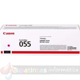 Canon 055 Magenta Cartucho de Tóner Original - 3014C002-1