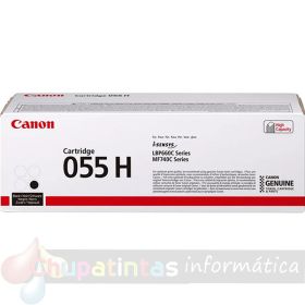 Canon 055H Negro Cartucho de Tóner Original - 3020C002-1