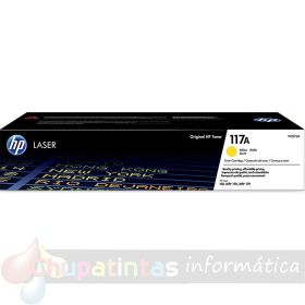 HP W2072A Amarillo Cartucho de Tóner Original - 117A
