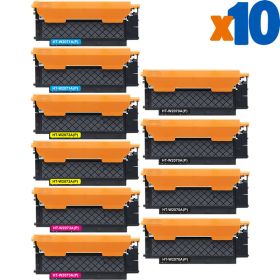 HP 117A Pack Ahorro 10 Cartuchos de Tóner Genéricos: W2070A+W2071A+W2072A+W2073A