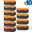 HP 117A XL Pack de 10 Cartuchos de Toner Genericos: W2070A+W2071A+W2072A+W2073A XL