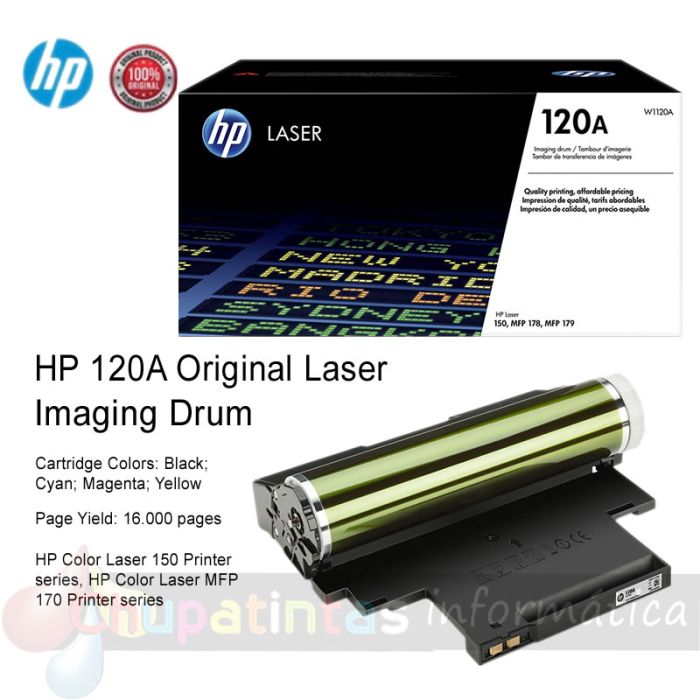 HP W1120A Tambor de Imagen Original - 120A (Drum)-4