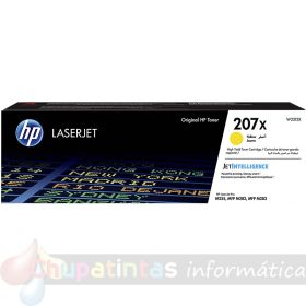 HP W2212X Amarillo Cartucho de Tóner Original - 207X