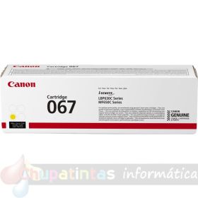 Canon 067 Amarillo Cartucho de Tóner Original - 5099C002