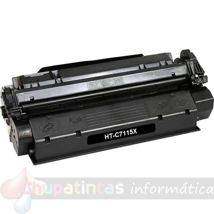 HP C7115X/Q2613X/Q2624X Negro Cartucho de Tóner Genérico - Reemplaza 15X/13X/24X-1