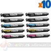 HP 126A/130A Pack de 10 Cartuchos de Toner Genericos: CE310A/CE350A+CE311A/CE351A+CE312A/CE352A+CE313A/CE353A