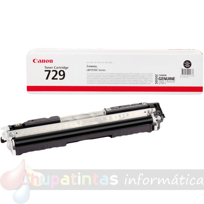 Canon 729 Negro Cartucho de Tóner Original - 4370B002