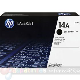 HP CF214A Negro Cartucho de Tóner Original - 14A