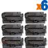 HP CF214A Negro Pack de 6 Cartuchos de Tóner Genéricos - Reemplaza 14A