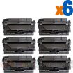 HP CF214A Negro Pack de 6 Cartuchos de Toner Genericos - Reemplaza 14A