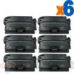 HP CF214X Negro Pack de 6 Cartuchos de Toner Genericos - Reemplaza 14X