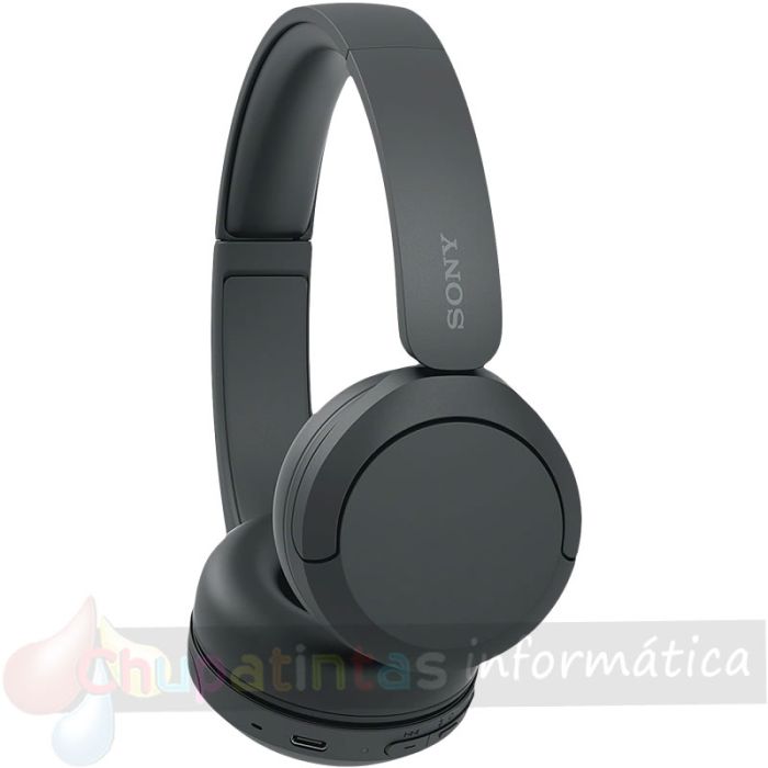 Sony WH-CH520 Auriculares Bluetooth 5.2 - Micrófono - Diadema Ajustable - Multipunto - Autonomía hasta 50h - Negro -3