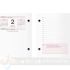 Dohe Bloque Bufete Anual - 2 Perforaciones - Calendario Contribuyente - Planning Mensual - 640 Paginas