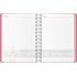 Dohe Denver Agenda Anual - Día Página - Cierre con Goma Elástica - Tamaño 15x21cm - Color Rosa - Notas