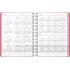 Dohe Denver Agenda Anual - Día Página - Cierre con Goma Elástica - Tamaño 15x21cm - Color Rosa - Calendario