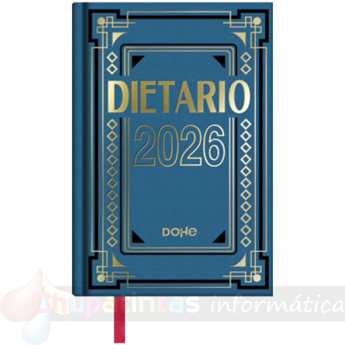 Dohe Dietario Anual Cuarto - Dia Pág. - Fabricado en Geltex - 15x21cm - Colores Surtidos Aleatorios-4