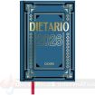 Dohe Dietario Anual Cuarto - Dia Pagina - Fabricado en Geltex con Carton Contracolado - Tamaño 15x21cm - Colores Surtidos Aleatorios