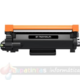 Brother TN2510XL Negro Cartucho de Tóner Genérico - Reemplaza TN2510XL