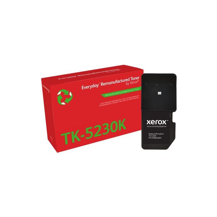 Xerox Everyday Kyocera TK5220/TK5230 Negro Cartucho de Toner Remanufacturado - Reemplaza 1T02R90NL1/1T02R90NL0/TK5220K/TK5230K