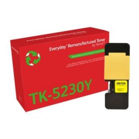 Xerox Everyday Kyocera TK5220/TK5230 Amarillo Cartucho de Toner Remanufacturado - Reemplaza 1T02R9ANL1/1T02R9ANL0/TK5220Y/TK5230Y