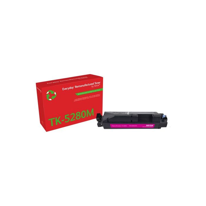 Xerox Everyday Kyocera TK5280 Magenta Cartucho de Toner Remanufacturado - Reemplaza 1T02TWBNL0/TK5280M