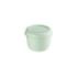 Milan Coleccion 430 Fiambrera Redonda 0.25L - Apta para Microondas, Lavavajillas y Congelador - Libre de BPA - Medidas 10 Ã˜ x 7cm - Color Verde