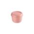 Milan Coleccion 430 Fiambrera Redonda 0.25L - Apta para Microondas, Lavavajillas y Congelador - Libre de BPA - Medidas 10 Ã˜ x 7cm - Color Rosa