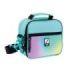 Milan Sunset Bolsa Isotermica Porta Alimentos 3,5L - Incluye 3 Recipientes para Alimentos - Interior Aislante Termico - Apertura Total - Correa Regulable y Extraible - Color Turquesa