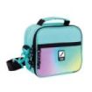 Milan Sunset Bolsa Isotermica Porta Alimentos 3,5L - Incluye 3 Recipientes para Alimentos - Interior Aislante Termico - Apertura Total - Correa Regulable y Extraible - Color Turquesa