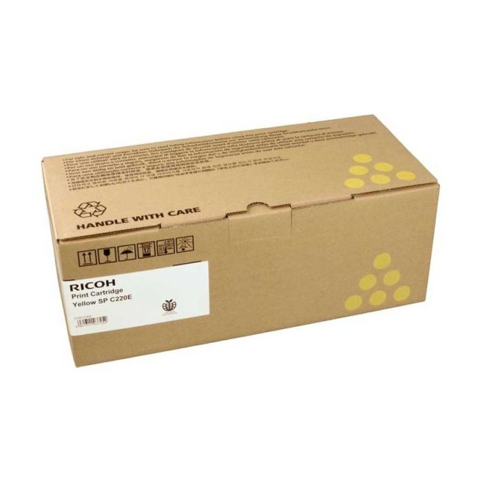 Ricoh SPC220/SPC221/SPC222/SPC240 Amarillo Cartucho de Toner Original - 407643