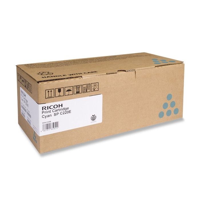 Ricoh SPC220/SPC221/SPC222/SPC240 Cyan Cartucho de Toner Original - 407645