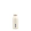 Milan Coleccion 430 Botella Isotermica 0.35L - Doble Pared de Acero Inoxidable - Liquidos Calientes hasta 12h, Frios hasta 24h - Color Blanco