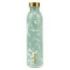 Milan Serie Lava Botella Isotermica 0.59L - Doble Pared de Acero Inoxidable - Liquidos Calientes hasta 12h, Frios hasta 24h - Color Verde