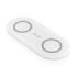 Aisens Cargador Inalambrico 15W - USB-C - Protocolo Qi - Moviles y Auriculares - Proteccion Contra Sobretension, Sobretemperatura y sobrecorriente - Color Blanco