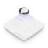 Aisens Cargador Inalambrico 15W - USB-C - Protocolo Qi - Moviles, Apple Watch y Auriculares - Proteccion Contra Sobretension, Sobretemperatura y sobrecorriente - Color Blanco