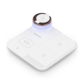Aisens Cargador Inalambrico 15W - USB-C - Protocolo Qi - Moviles, Apple Watch y Auriculares - Proteccion Contra Sobretension, Sobretemperatura y sobrecorriente - Color Blanco