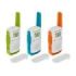 Motorola T42 Pack 3 Walkie Talkies - 16 Canales PMR446 - Alcance hasta 4Km - Autonomia hasta 18h