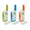 Motorola T42 Pack 3 Walkie Talkies - 16 Canales PMR446 - Alcance hasta 4Km - Autonomia hasta 18h