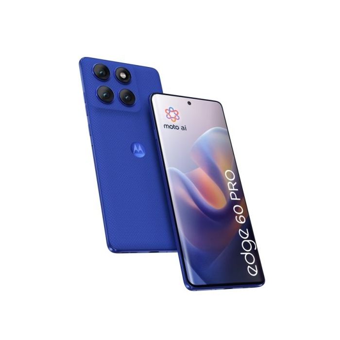 Motorola Moto Edge 60 PRO 5G Smartphone Pantalla 6.67" - 12GB - 512GB - Camara 50mp - Bateria 6000mAh - Color Azul