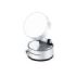 XO C170 Soporte Magnetico de Coche para Smartphones - Fijacion por Vacio - Rotacion 360º - Boton de Liberacion  - Aro Metalico Incluido - Color Blanco
