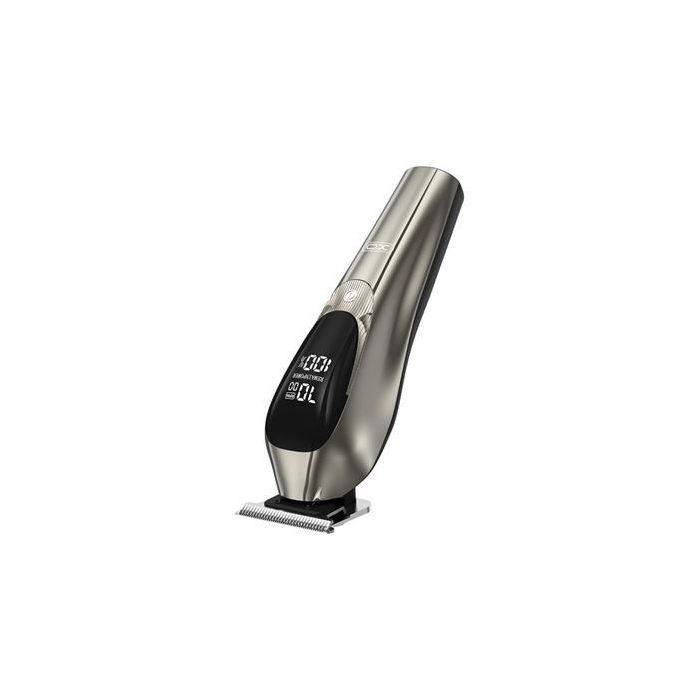 XO CF41 Cortapelos - Display Indicador - Bateria 600mah - Hasta 7000rpm - Autonomia 60Min - 3 Velocidades - Carga Por USB-C - IPX6 - Color Gris