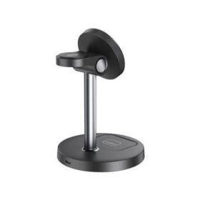 XO CX038 Cargador Inalambrico Magnetico Rapido - 15W - Sujecion Magnetica - Color Negro