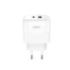 XO L138 Cargador de Pared 30W - USB-C y USB-A - Color Blanco