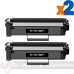 Brother TN1150 Negro Pack de 2 Cartuchos de Toner Genericos